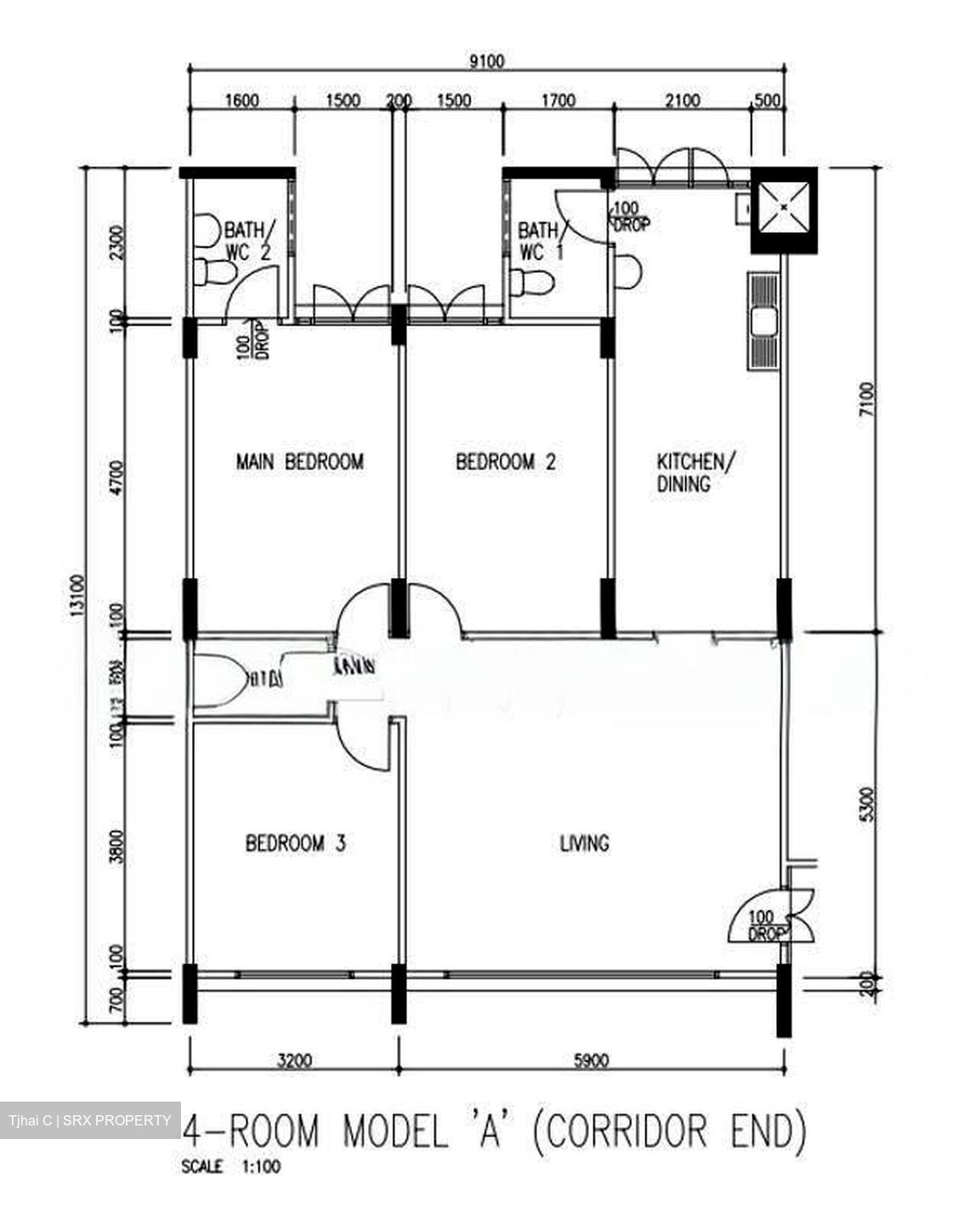 Blk 675 Hougang Avenue 8 (Hougang), HDB 4 Rooms #610654131